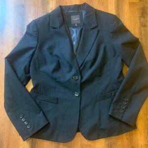 The Limited Collection Suit Jacket 12 Black Two Buttons Pockets Blazer career